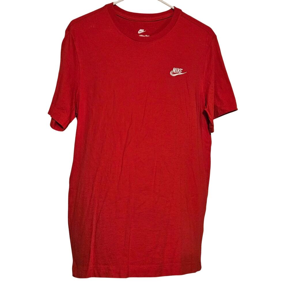 The Nike Tee Scoop Neck Red Tshirt